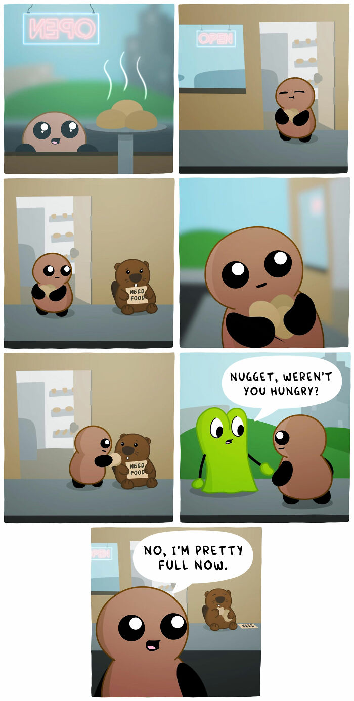 Make Your Day With Tubby Nugget's Unbearably Cute New Comics