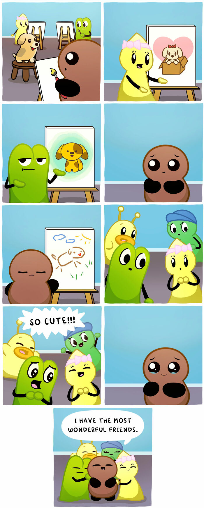 Make Your Day With Tubby Nugget's Unbearably Cute New Comics