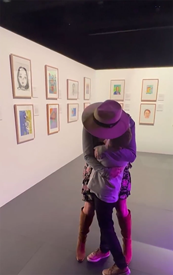 Talented 8-Year-Old's Portrait Of His Aunt Becomes Finalist In Prestigious Art Competition