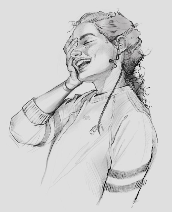 My Self-Taught "Portrait Sketchbooking" Art