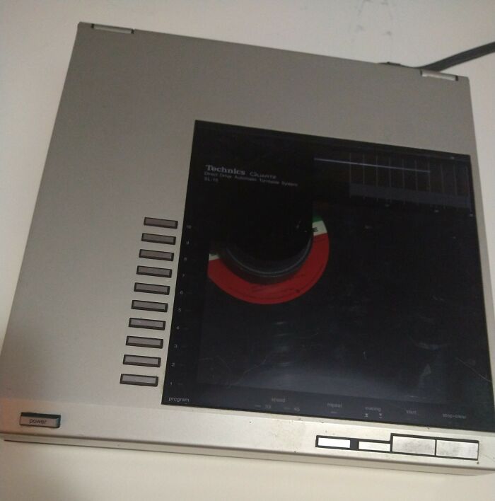 My Technics Sl-15 Linear Drive Turntable With Song Sequence Program Function