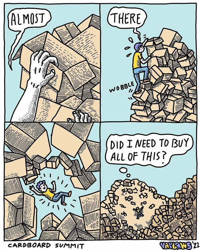 New Comics About Making It Through Life While Fighting Mental Health Issues By This Artist