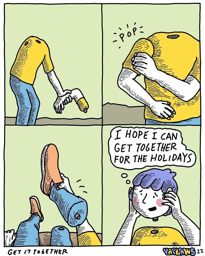 New Comics About Making It Through Life While Fighting Mental Health Issues By This Artist