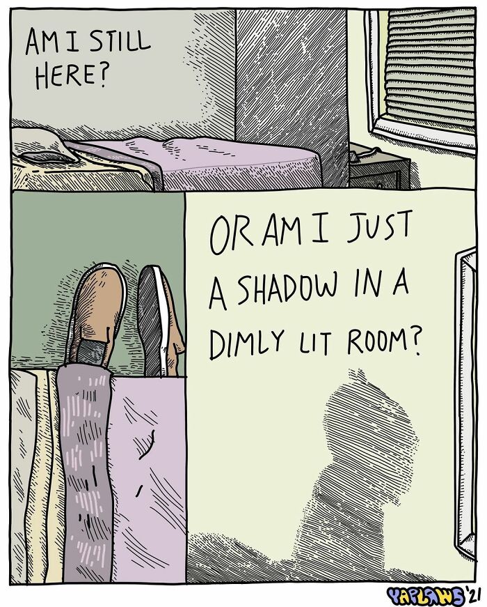 New Comics About Making It Through Life While Fighting Mental Health Issues By This Artist