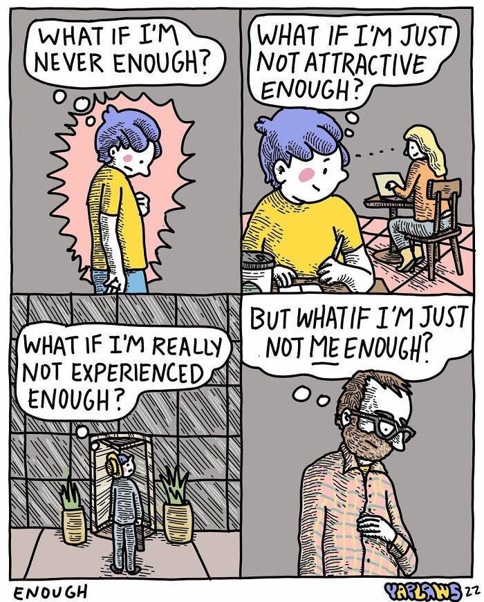 New Comics About Making It Through Life While Fighting Mental Health Issues By This Artist