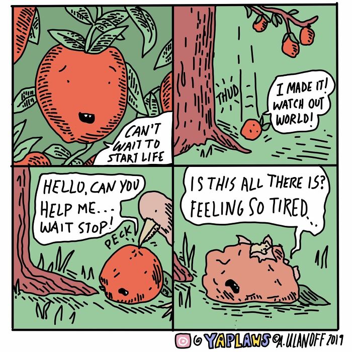 New Comics About Making It Through Life While Fighting Mental Health Issues By This Artist