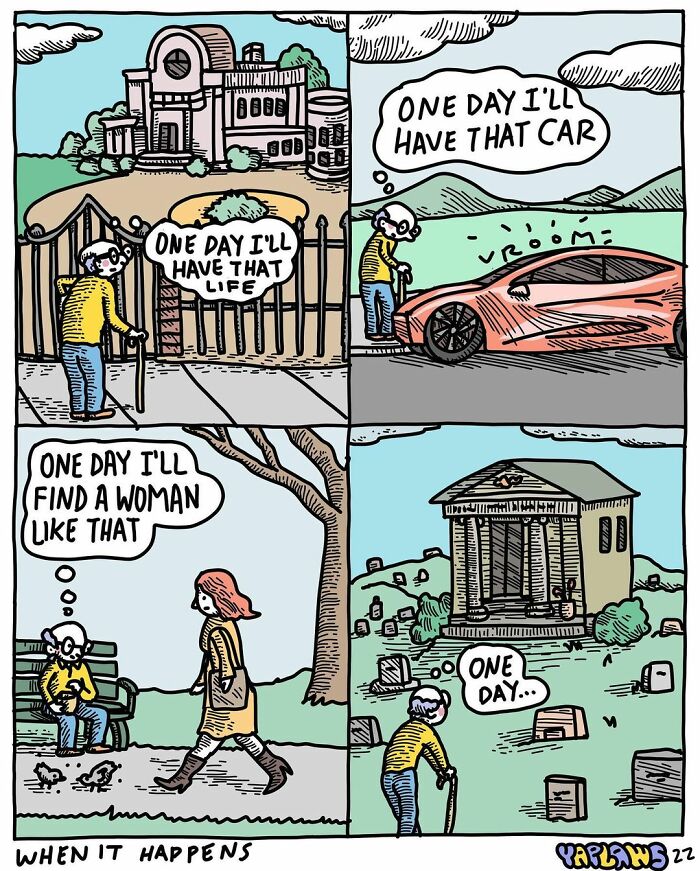 New Comics About Making It Through Life While Fighting Mental Health Issues By This Artist