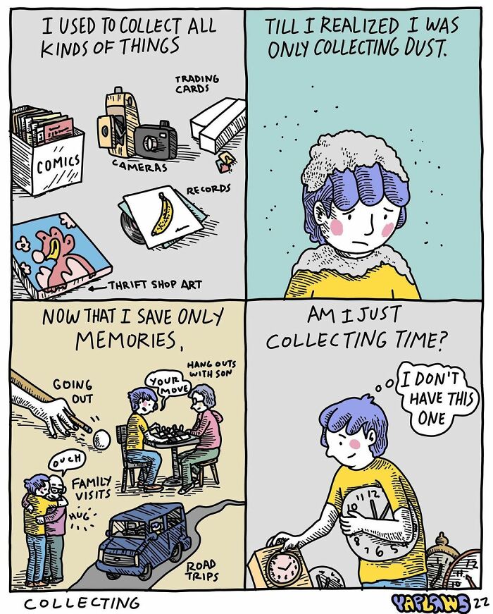 New Comics About Making It Through Life While Fighting Mental Health Issues By This Artist