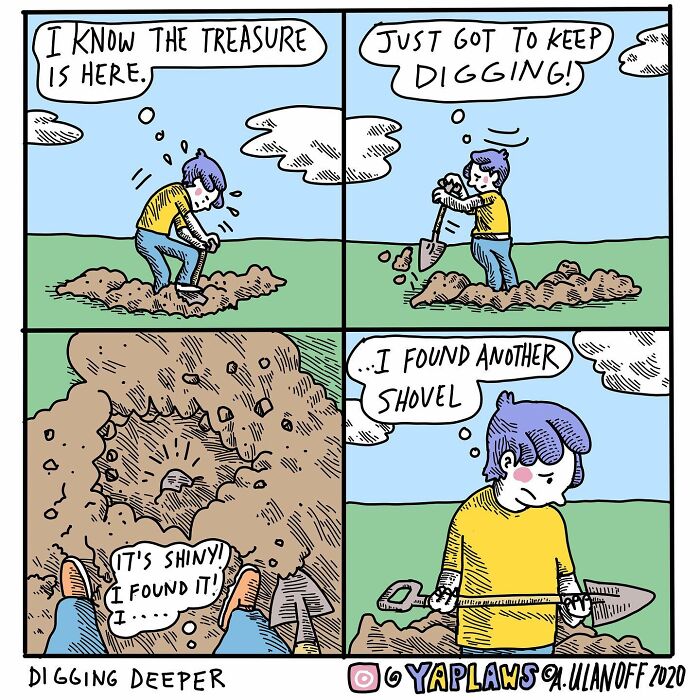 New Comics About Making It Through Life While Fighting Mental Health Issues By This Artist