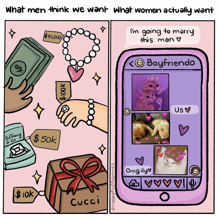 New Relatable Comics From The Artist That Perfectly Showcase Common Girls' Issues