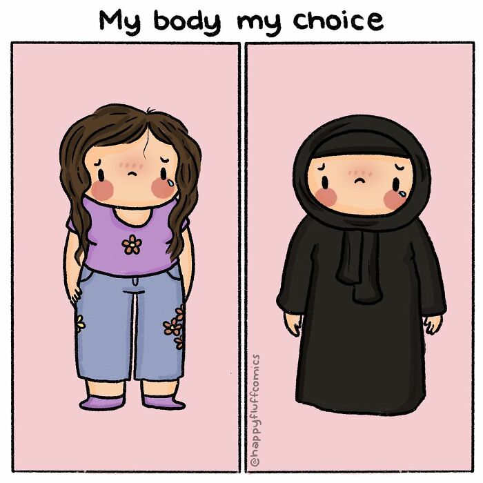 New Relatable Comics From The Artist That Perfectly Showcase Common Girls' Issues