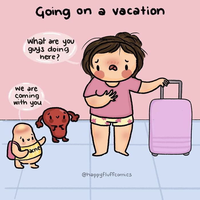 New Relatable Comics From The Artist That Perfectly Showcase Common Girls' Issues