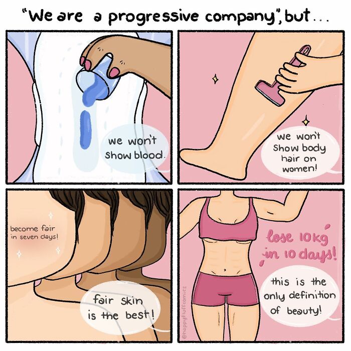 New Relatable Comics From The Artist That Perfectly Showcase Common Girls' Issues