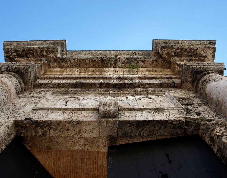The Coral Stone Entrance To Fortaleza Ozama