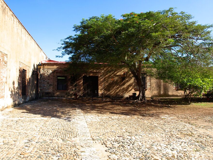 The Courtyard At Fortaleza Ozama