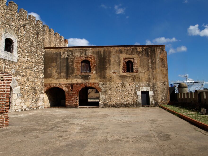 A Side Of The Fortaleza Ozama