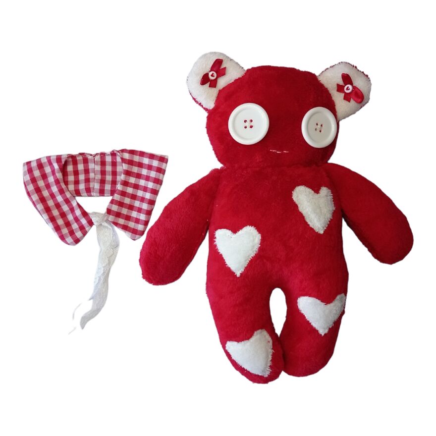 I Made Valentine's Plushie Bears