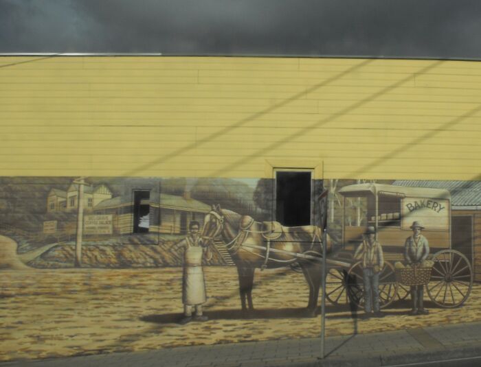 I Don't Remember Where This Was, But A Typical Small Australian Town Artwork