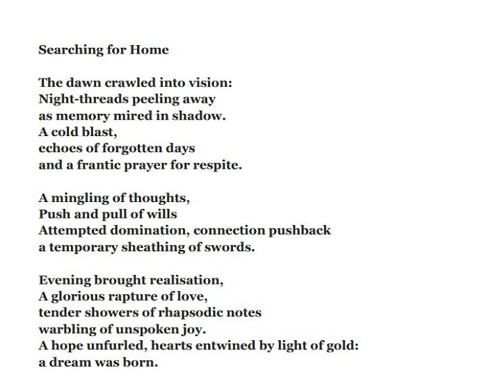 Searching For Home