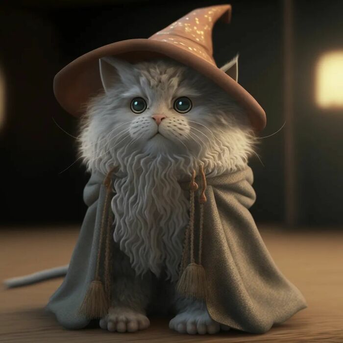 Gandalf Kitty