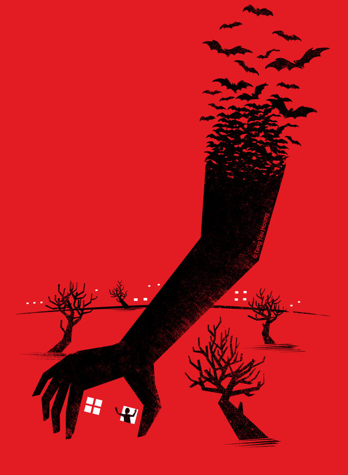 Negative Space Art By Tang Yau Hoong