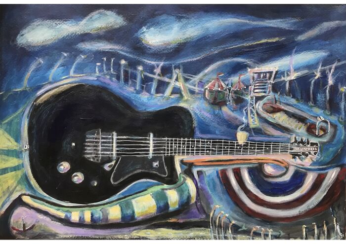 On The High Wire (Down At St Kilda, Melbourne)