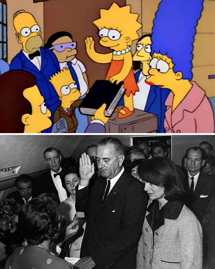 Vice President Lyndon Johnson, Sworn In As President Following The Assassination Of John F Kennedy November 22 1963