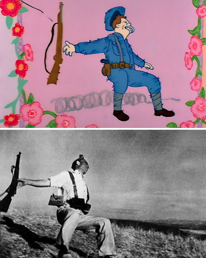 Republican Iberian Federation Of Libertarian Youth (Fijl) Soldier, During The Battle Of Cerro Muriano In The Spanish Civil War. Photographed By Robert Capa, 1936