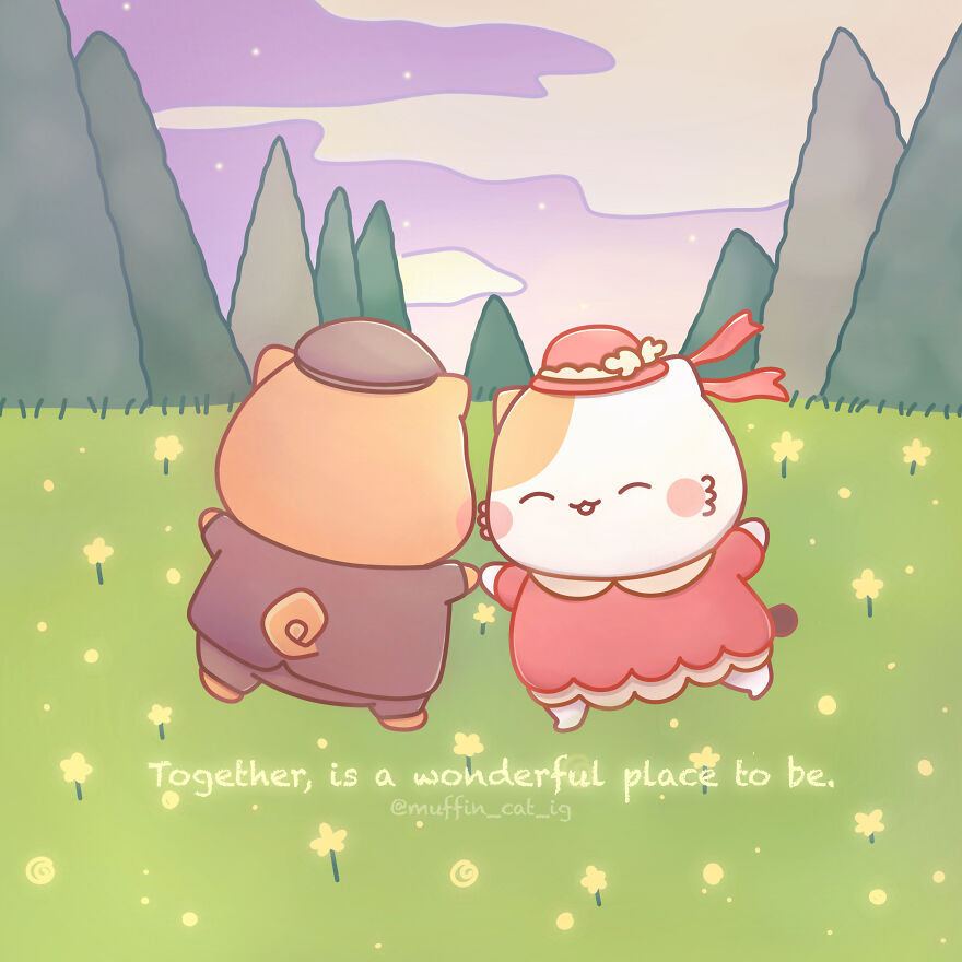 Muffin And Latte Dancing Like No One's Watching