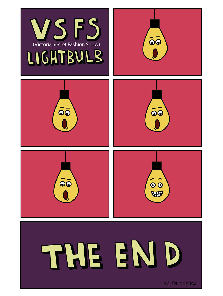 I Create Comics Form A Perspective Of A Lightbulb