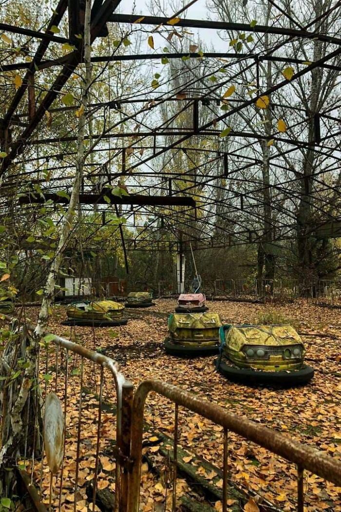 Abandoned Bumper Cars