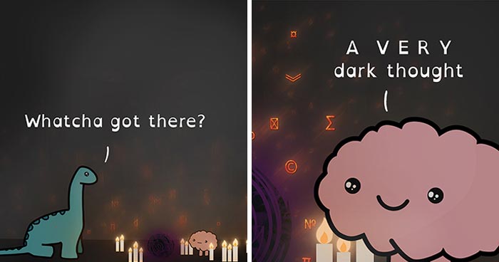 I Create Comics About What It’s Like Living With ADHD In Adulthood Through This Cute Dinosaur Character (30 New Pics)