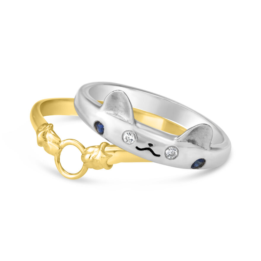 This Jewelry Brand Combines Illustration And Cute Animals To Create The Ultimate Rings For Animal Lovers (26 Pics)