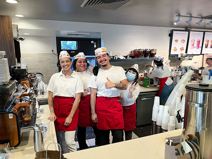 Starbucks Changed Outfits To In-N-Out On April Fools