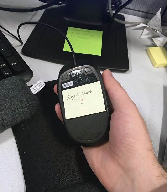 April Fools Office Prank. It Has Been Called Twice Already