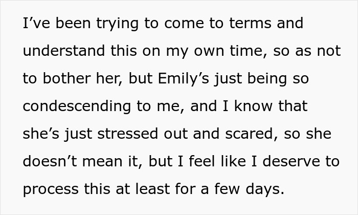Husband Is Conflicted Over Who Is Right After Wife Tells Him That There Is No Way He&rsquo;ll Be In The Room When Their Child Is Born