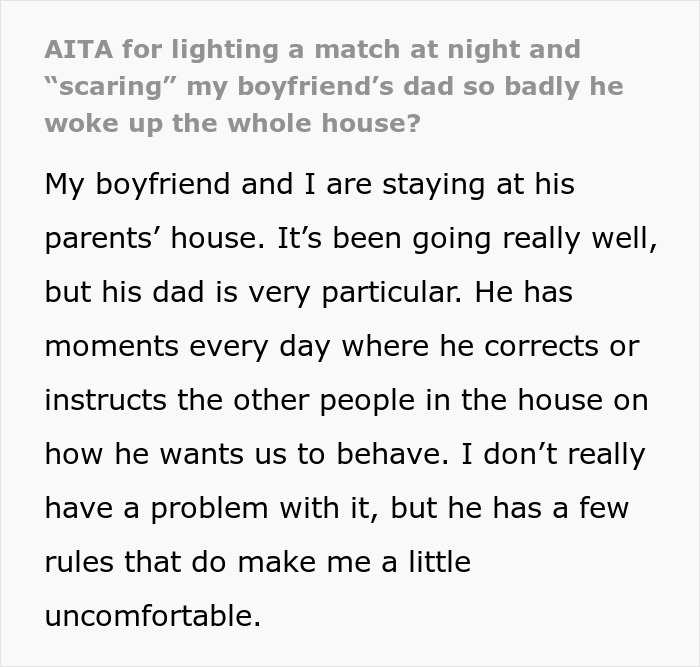 Girl Burns Match To Cover Up Smell Of Upset Stomach At Night, Wonders If She Was A Jerk After Entire Family Wakes Up To Berate Her 