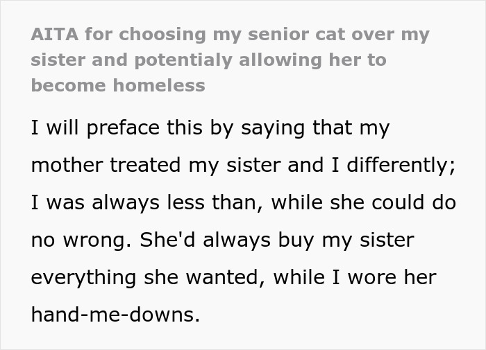 Woman Goes Off On Sister, Calls Her A &ldquo;Crazy Cat Lady That's Going To End Up Alone&rdquo; For Refusing To Help Her Out Financially