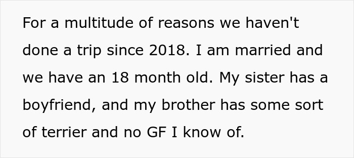 &ldquo;[Would I Be The Jerk] For Not Going On A Family Vacation Because My Brother Wants To Bring His Dog&rdquo;