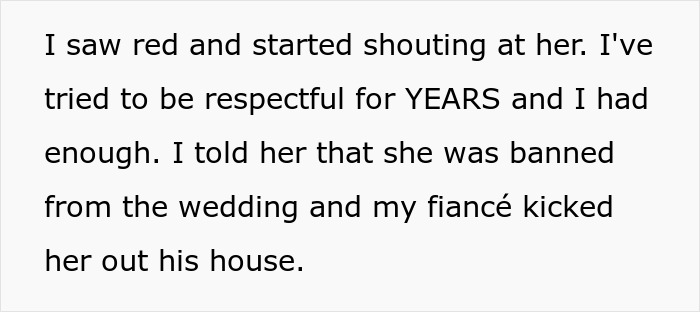 Woman Calls Her Future Daughter-In-Law A 'Used Woman', Is Shocked When She Bans Her From The Wedding