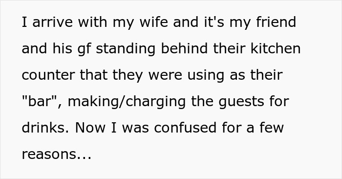Couple Charge Their Guests For Drinks They Made On Their Kitchen Counter As If It Was A Bar, Are Shocked When They Leave