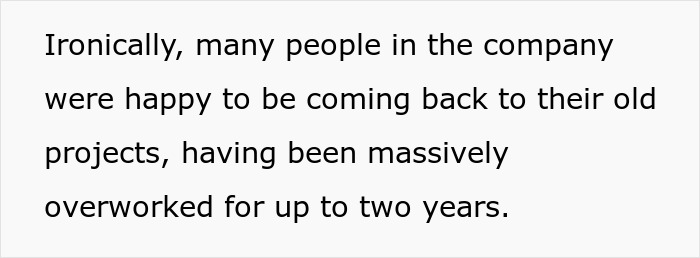 "Thanks For The 2 Years' Free Work": Greedy Execs Take A Project That No One Pays For, Take Away The Bonuses From The Team "Thanks For The 2 Years' Free Work": Greedy Execs Take A Project That No One Pays For, Take Away The Bonuses From The Team