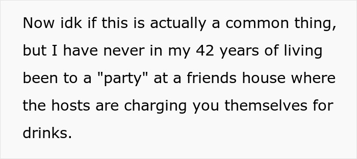 Couple Charge Their Guests For Drinks They Made On Their Kitchen Counter As If It Was A Bar, Are Shocked When They Leave