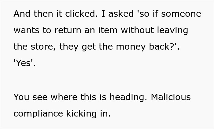 Store Doesn&rsquo;t Give Refunds If You Leave The Store, Man Finds Loophole To Get His Money Back