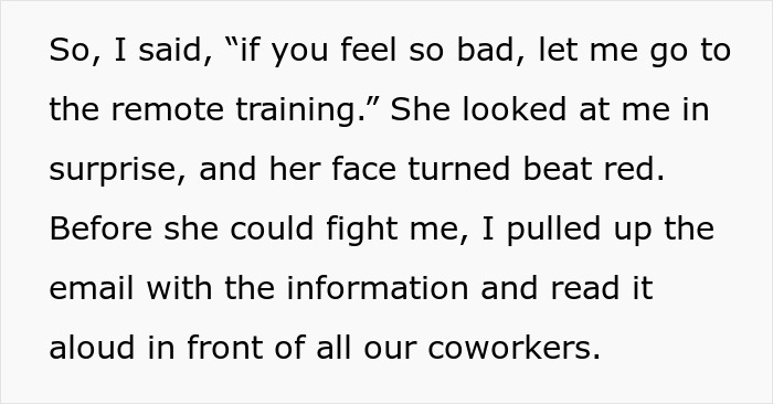 Boss Wanted Employees To Attend Training In Person Despite Quarantine, Employee Exposes Her Lies By Contacting The Training Organizers Boss Wanted Employees To Attend Training In Person Despite Quarantine, Employee Exposes Her Lies By Contacting The Training Organizers