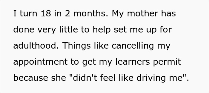 Teenager Is Expected To "Give Up His Freedom" Until He's 21 To Take Care Of His Baby Brother