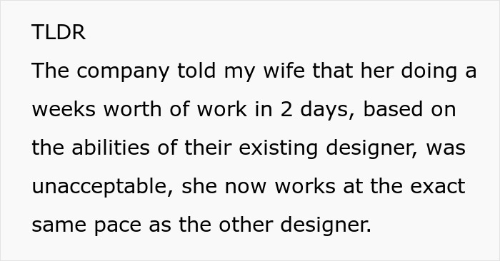 Employee Is Scolded For Being Too Efficient, Maliciously Complies And Starts Delivering The Bare Minimum