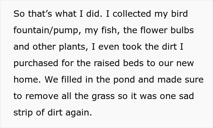 New Landlord Demands Tenants Restore The Garden To Its Original State, Loses It When He Sees It's Now Just A Patch Of Dirt New Landlord Demands Tenants Restore The Garden To Its Original State, Loses It When He Sees It's Now Just A Patch Of Dirt