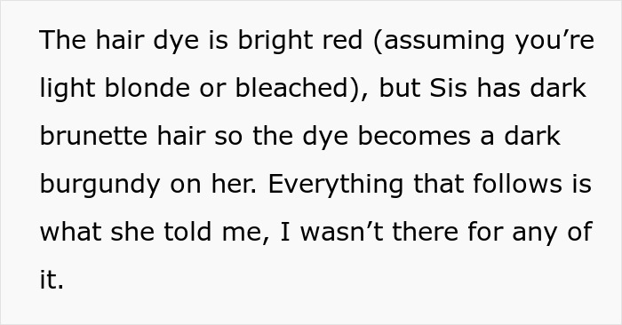 Entitled Know-It-All Ruins Her Hair After Lying To Her Cousin About It Being Naturally Blonde