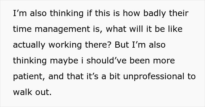 Jobseeker Is Disappointed That Their Interview Is 35 Minutes Late, Realizes The Recruiter Walked Past Him Several Times